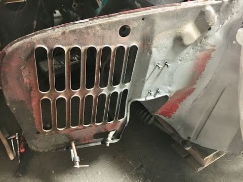 Classic Mini Restoration 1989 Episode 22 - Inner Wing Repair Part 3 -JOB DONE