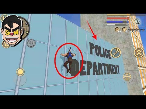 Rope Hero: Vice Town - Climbing Police Departament - Android Gameplay HD