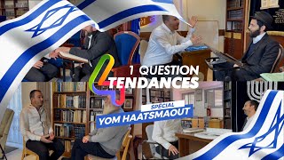 1 question 4 tendances 🇮🇱 SPÉCIAL YOM HAATSMAOUT - Que représente la création de l’État d’Israël ?