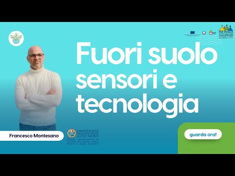 Fuori suolo e ricerca: intervista a Francesco Montesano Di.S.S.P.A. Università degli Studi di Bari