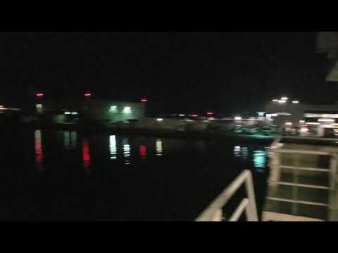 Ferry boat ride to YTZ ,Toronto at night 08.12.19
