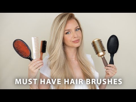 5 MUST HAVE HAIR BRUSHES 🙌🏻✨