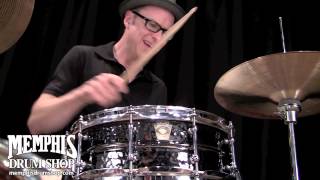 Video thumbnail for Ludwig 14x5 Hammered Black Beauty Snare Drum - Played by Stanton Moore (LB416KT) by Memphis Drum Shop
