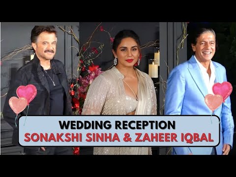 Anil Kapoor, Huma & Others Arrived For The Wedding Reception Of Sonakshi Sinha & Zaheer Iqbal