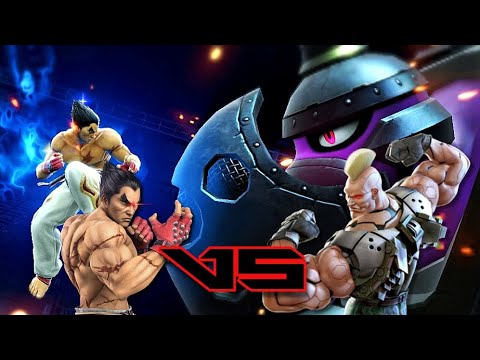 Kazuya VS Giant "Jack" | NO DAMAGE | Super Smash Bros. Ultimate X Tekken