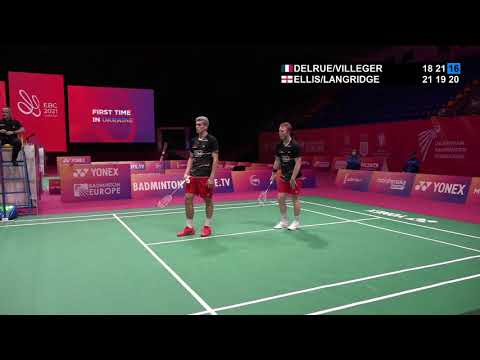 Match Point - Fabien Delrue / William Villeger vs Marcus Ellis / Chris Langridge - MD R16 #EBC21​