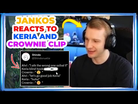 Jankos Reacts to T1 KERIA and BDS Crownie Interaction