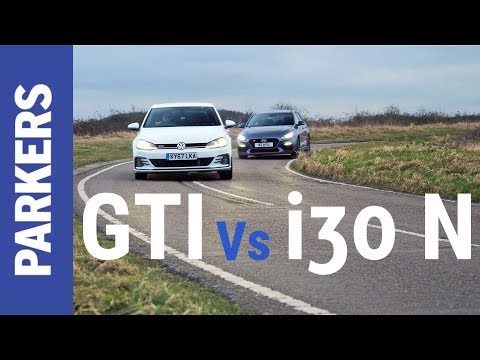 VW Golf GTI vs Hyundai i30 N Performance | feat. DRAG RACE
