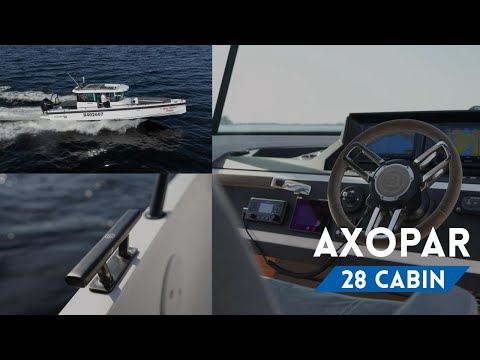Axopar 28 Cabin - Features Overview