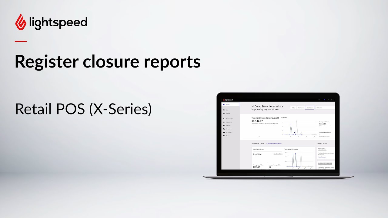 Register closure reports