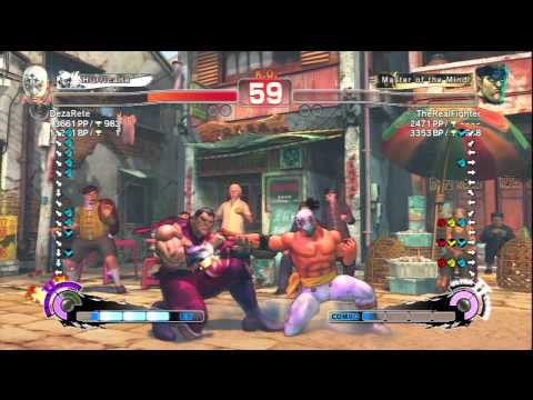 DezaRete (El Fuerte) Vs TheRealFighter (M.Bison) SSF4 AE Ranked Matches - PSN
