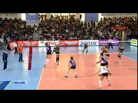 Волейбол  Жен  Кубок Вызова  Бурса Уралочка  Финал  2 й матч  Багга  12 04 2015