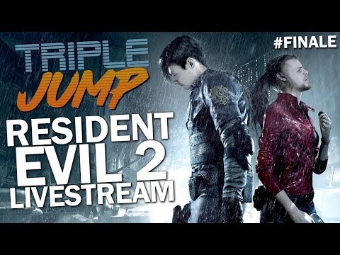 Resident Evil 2: Claire 2nd Run (FINALE) | TripleJump Live