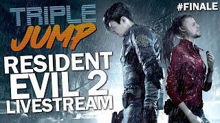 Resident Evil 2: Claire 2nd Run (FINALE) | TripleJump Live