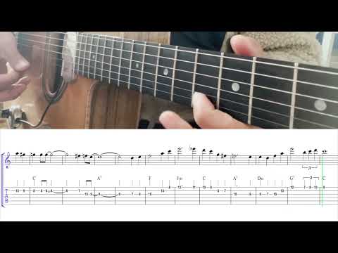 (Je suis) Seul ce Soir - theme EASY! | Gypsy Jazz Guitar Tabs