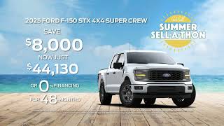 Bob Bell Ford - SAVE $8,000 ON A 2025 F-150 - NOW JUST $44,130 OR GET 0% FINANCING*!