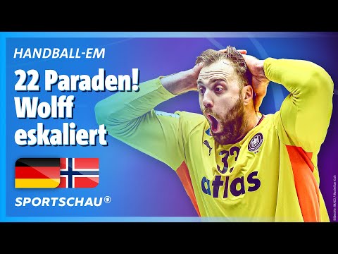 Video Thumbnail: Deutschland - Norwegen Highlights | Handball-EM 2026 | Sportschau