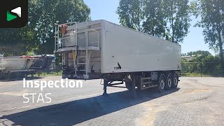 Stas S300CX 3 axles 45m3 tipper semi-trailer for sale - Image 4 | Autoline Stas S300CX 3 axles 45m3 tipper semi-trailer | Image 4 - Autoline