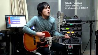 I Lost My Little Girl Paul McCartney Gibson B-25 1967 ギブソン 古澤剛 Takeshi Furusawa