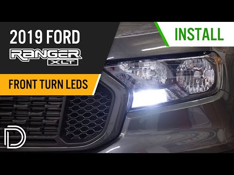 How to Install Switchback Front Turn Signal LED Bulbs for 2019 Ford Ranger | Diode Dynamics
