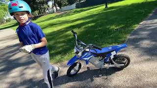 Review on hyper toys electric dirt bike￼