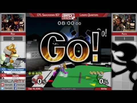 CFL Smackdown 107 Melee - Ridz (Fox) vs Kuya (GnW) - Losers Quarters