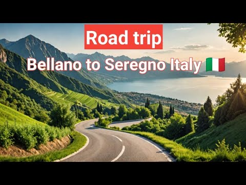 Driving from Bellano to Seregno  Italy 🇮🇹 | 4K drive 60 fps|