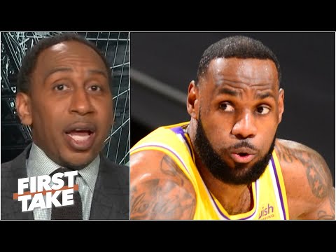 Stephen A. on LeBron's season: Everything 'should be measured by postseason play' | First Take