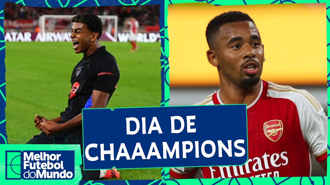 BARCELONA X YOUNG BOYS; ARSENAL X PSG; LEVERKUSEN X MILAN E MAIS! - Melhor Futebol do Mundo 01/10/24