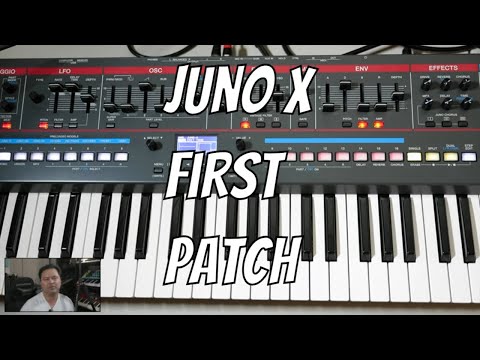 How to Make Your First Patch on the Roland Juno X