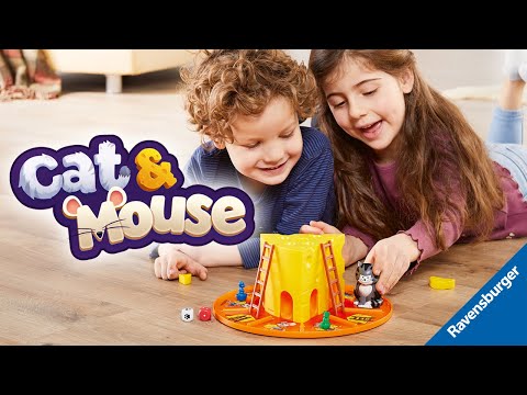 RAVENSBURGER stalo žaidimas Cat &amp; Mouse, 24558 video