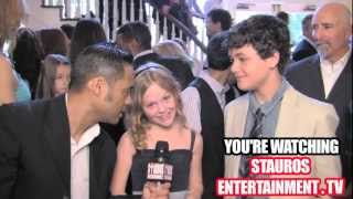 EMILY ALYN LIND & NICHOLAS STARGEL w/ TYRONE TANN- (33rd ANNUAL YOUNG ARTIST AWARDS) video