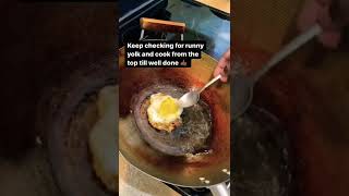 How to make a well done fried egg without flipping