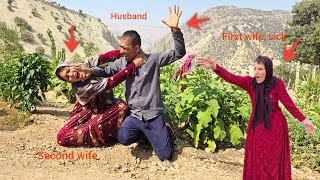 Download lagu The second lady tries to get closer to her husband, but he is angry because the first lady is absent mp3