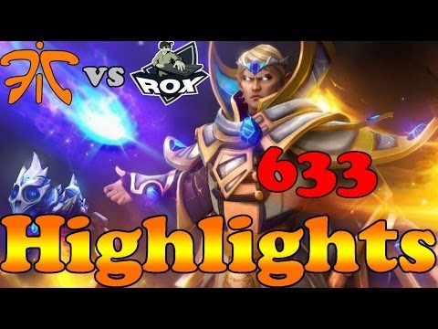 Dota 2 - Highlights ROX.KIS vs Fnatic game 1 BO3 - D2L