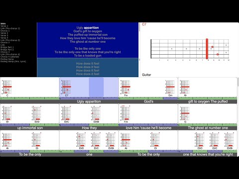 The Ghost At Number One - Jellyfish (play-along for guitar)