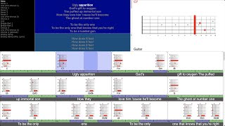 The Ghost At Number One - Jellyfish (play-along for guitar)