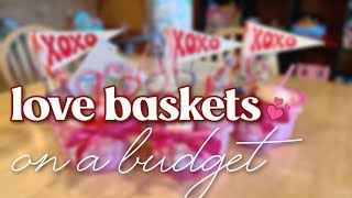 Dollar Tree Valentine's Day Baskets for Kids | $20 for All Three!💕💌