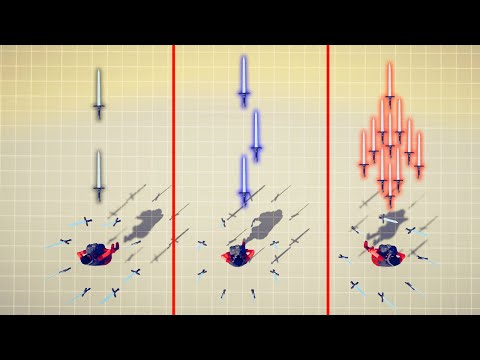 SUPER FAST SWORD CASTER vs EVERY UNIT Part 2 | TABS - Totally Accurate Battle Simulator