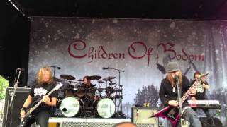 Children of Bodom Blooddrunk live 2013 (Mayhem Fest, Clarkston, MI) [HD]