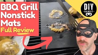 🔥 Review: Non-Stick BBQ Grill Mats➔ Watch Me Grill Burgers, 
