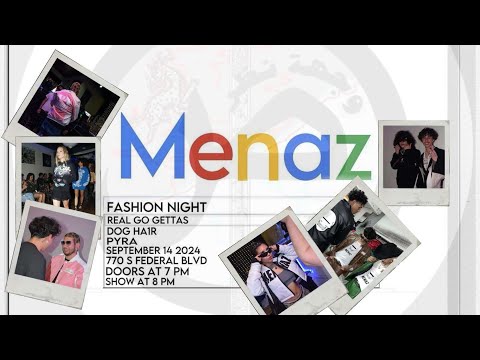 MENAZ NIGHT! with PYRA⭐️ and other brands ! fashion night⚠️