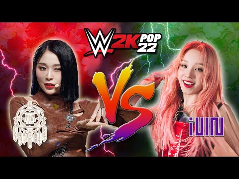 Gahyeon vs Yuqi (Requested) Dreamcatcher vs (G)i-dle - WWE 2K POP #pae8tube 6/4/23