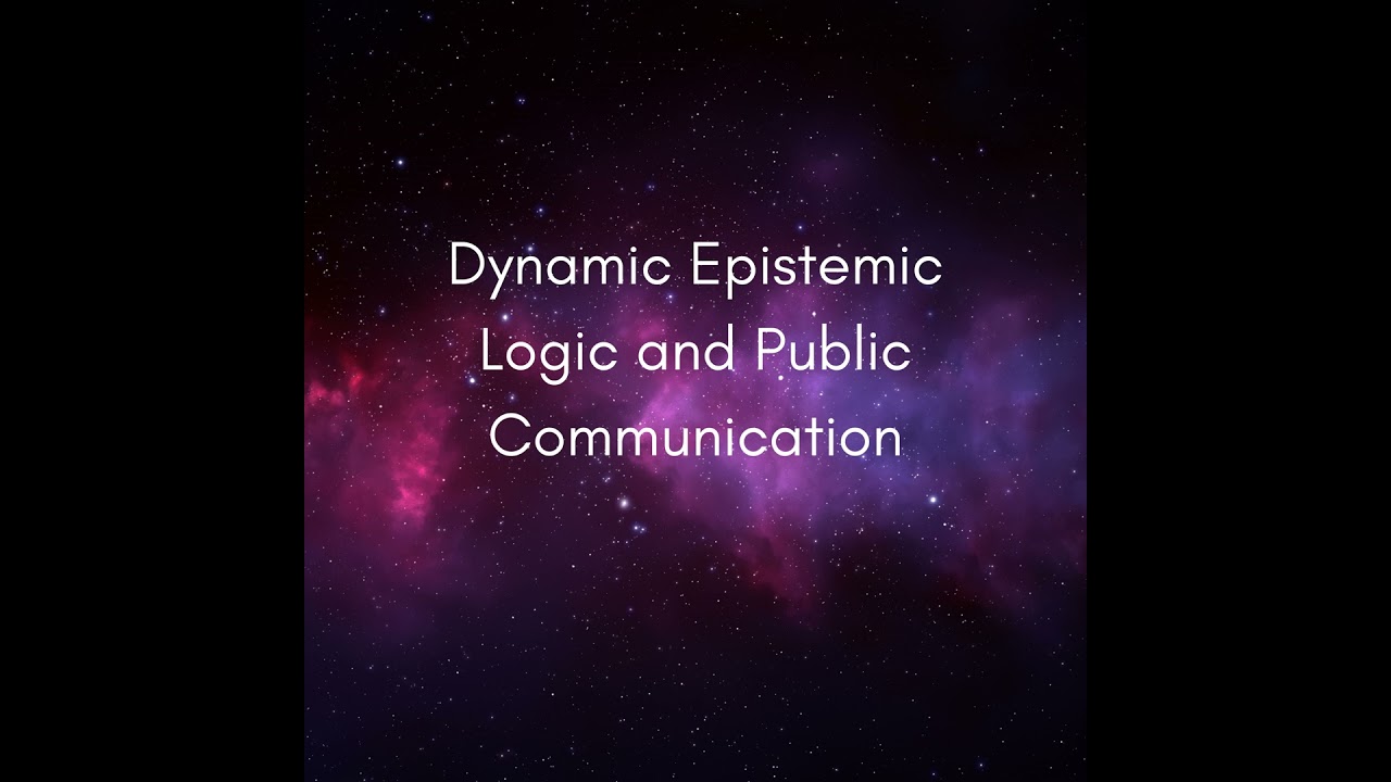 Dynamic Epistemic Logic and Public Communication #1496