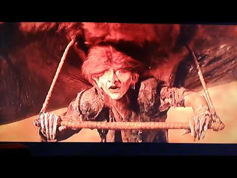 The Neverending Story first Ivory Tower scene remastered versus original version