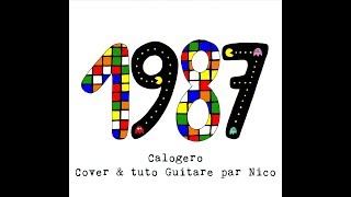 1987 - Calogero - Cover&amp;tuto Guitare Basse de Nico
