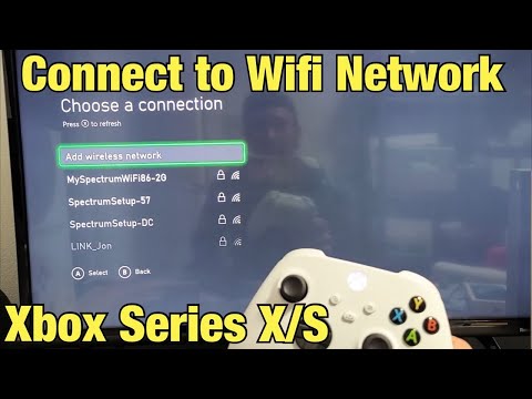 How to Connect to Wifi Network Internet on Xbox Series X/S