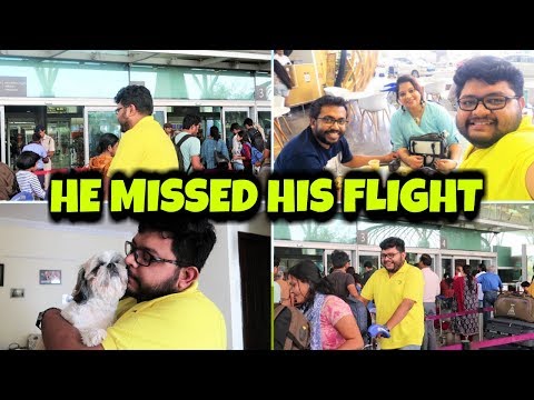 Missed His Flight | Friend Is Leaving | Vlog - Goodbye My Friend