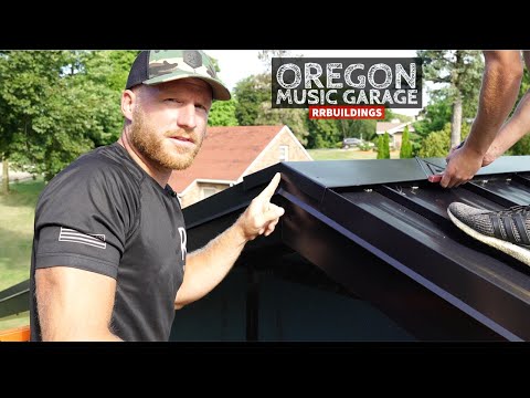 Oregon Music Garage: We had to Tear off the Standing Seam Roof