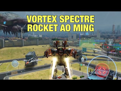 War Robots 'Godlike' Vortex Spectre 'Living Legend' Rocket Ao Ming Gameplay Beacon Rush
